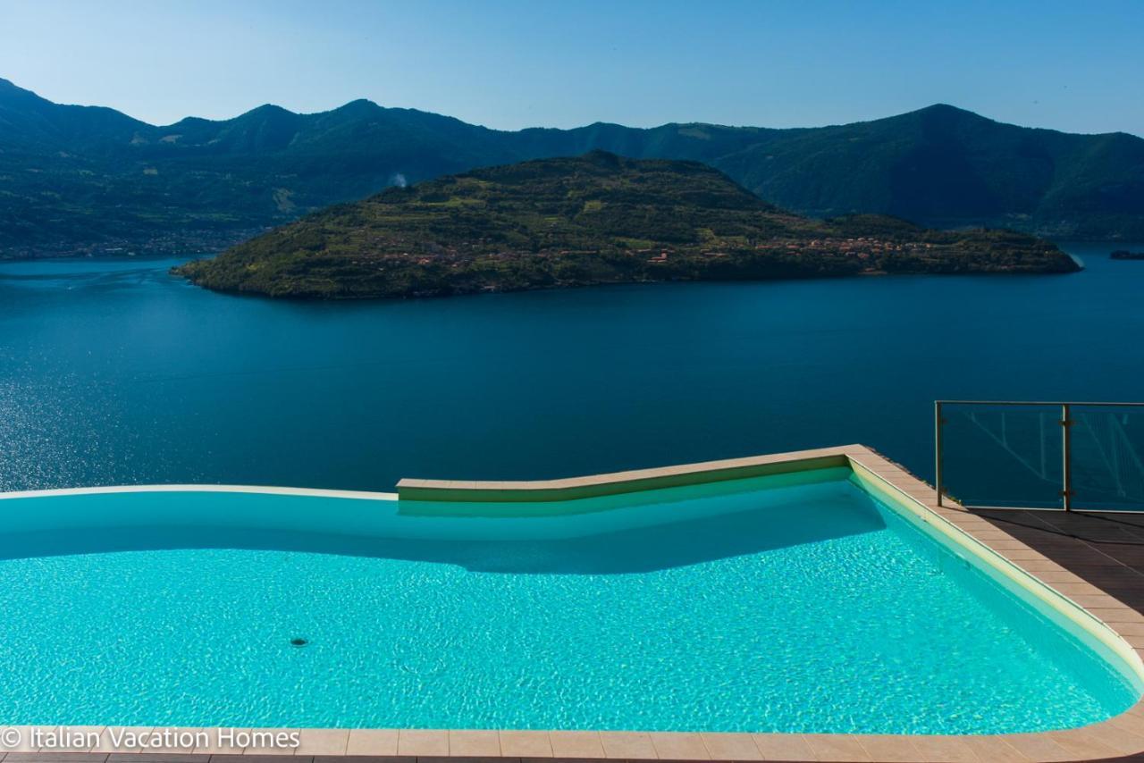 Italian Vacation Homes - Panoramic Villa Parzanica Extérieur photo