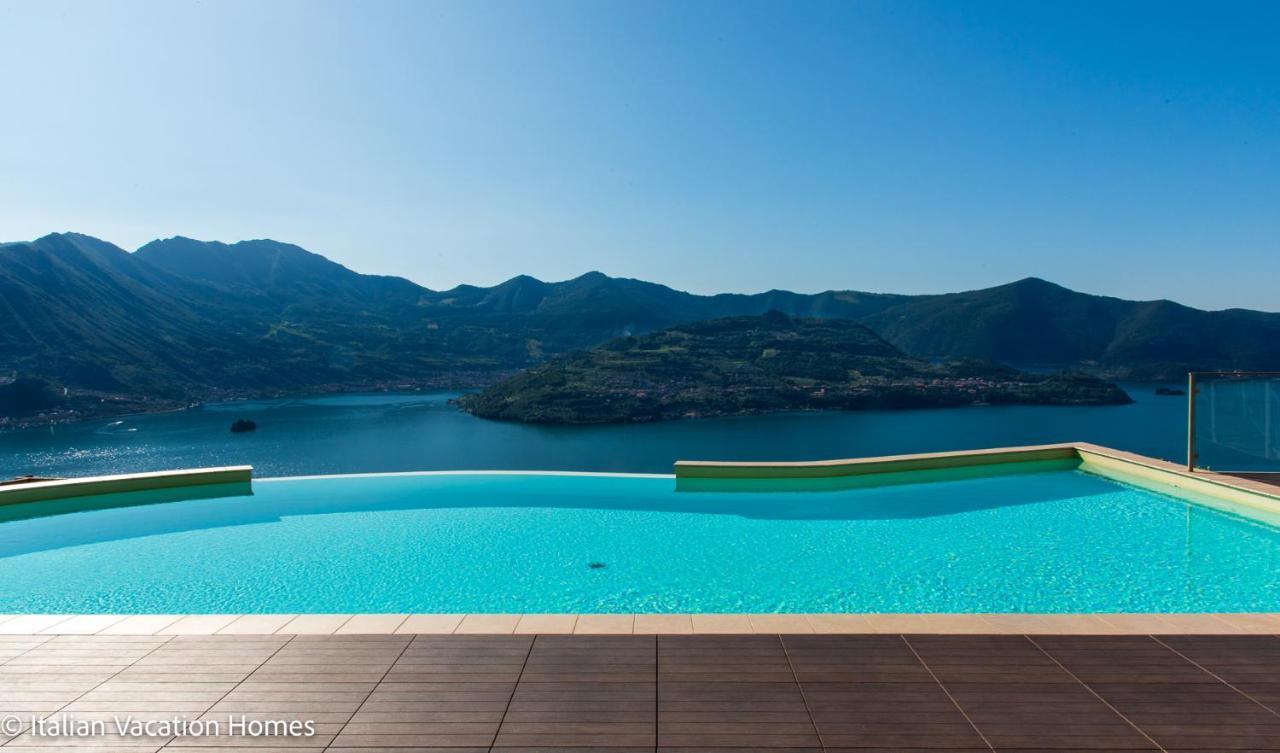 Italian Vacation Homes - Panoramic Villa Parzanica Extérieur photo