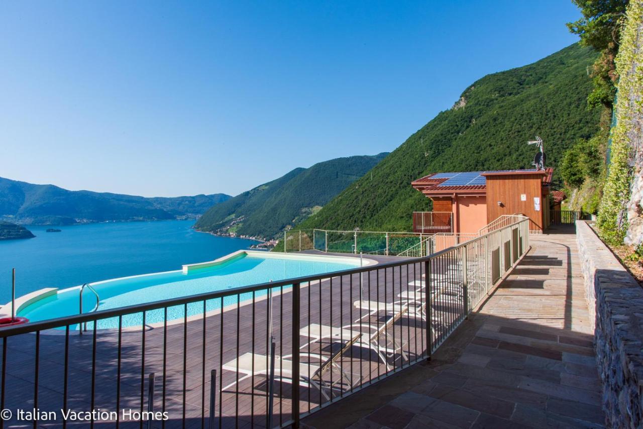 Italian Vacation Homes - Panoramic Villa Parzanica Extérieur photo