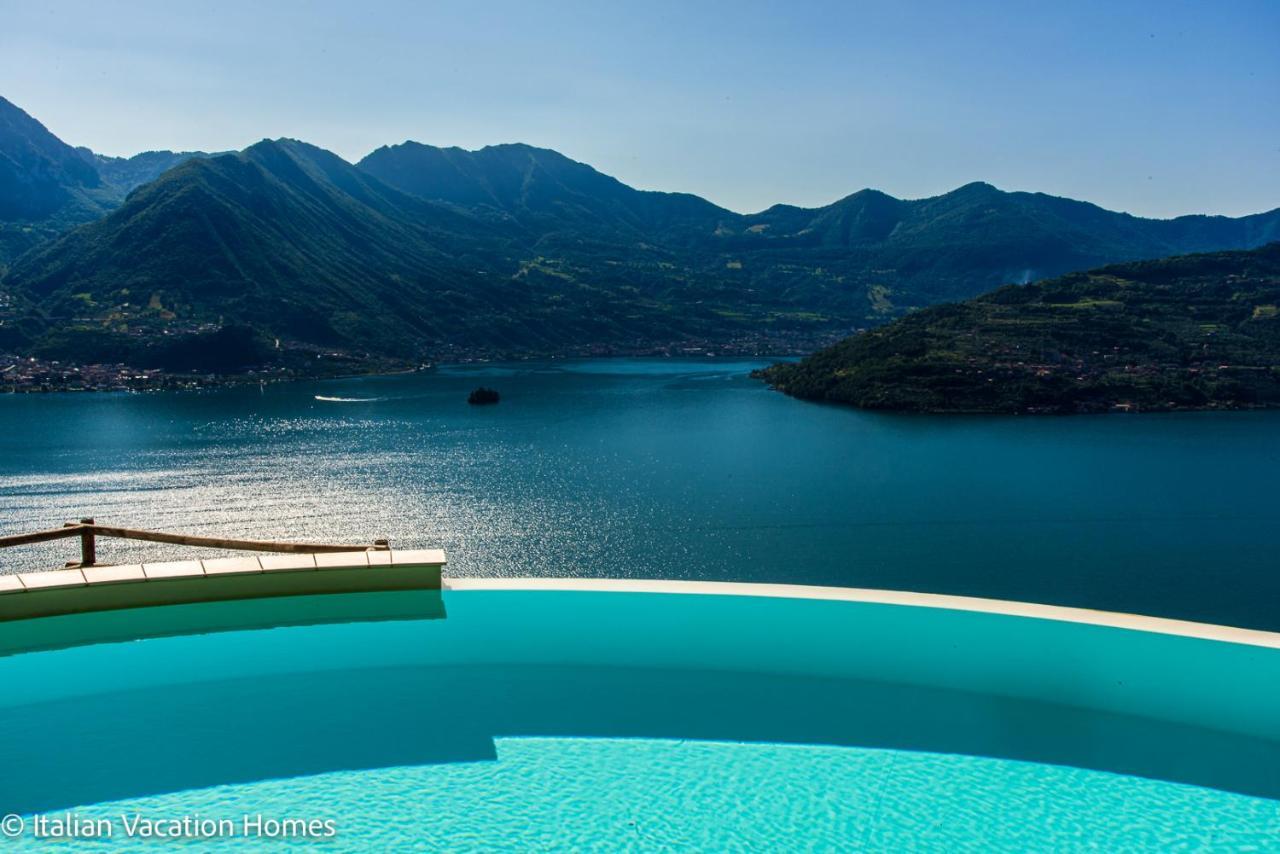 Italian Vacation Homes - Panoramic Villa Parzanica Extérieur photo