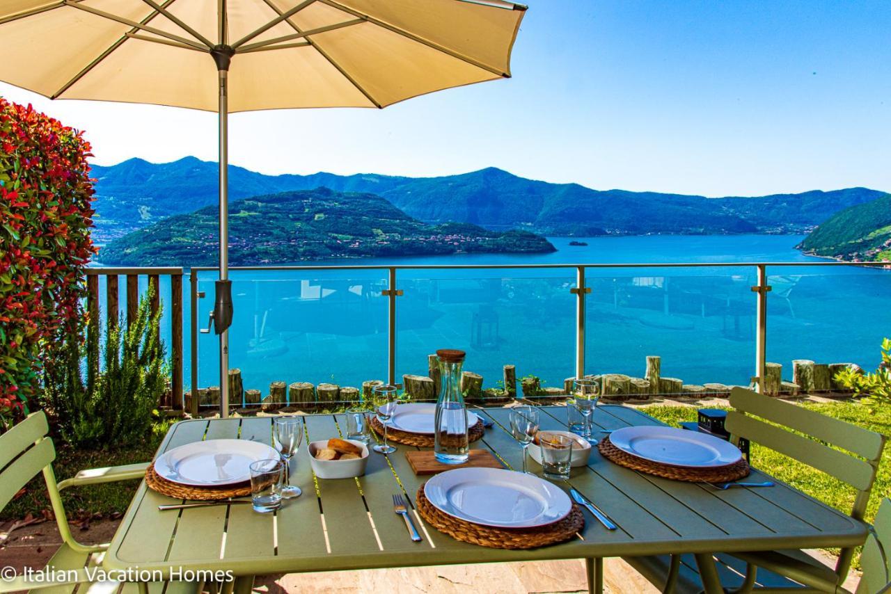 Italian Vacation Homes - Panoramic Villa Parzanica Extérieur photo