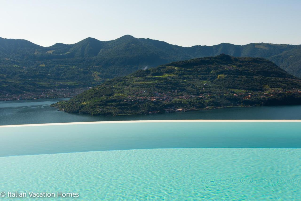 Italian Vacation Homes - Panoramic Villa Parzanica Extérieur photo