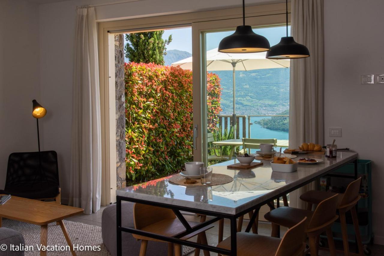 Italian Vacation Homes - Panoramic Villa Parzanica Extérieur photo